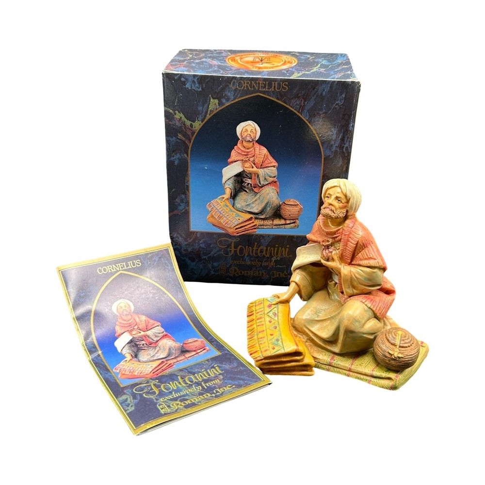 Fontanini Heirloom Nativity Cornelius 5 Inch Figurine 75553 with Box Italy